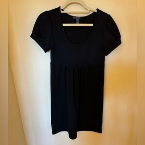 Banana republic black knit dress